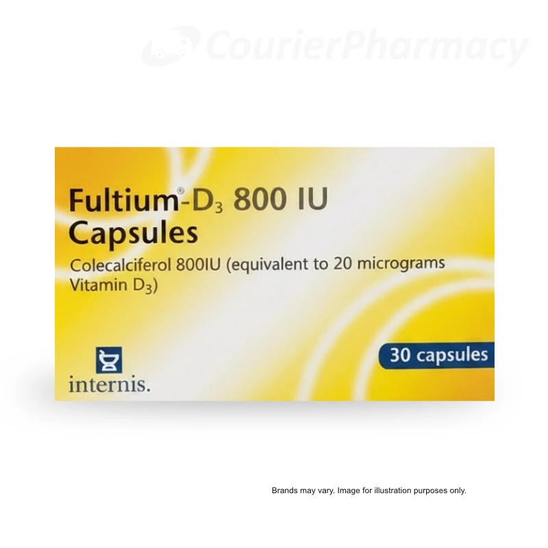 Fultium D3 800 iu capsules courierpharmacy.co.uk