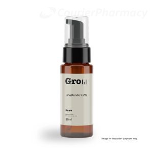 Finasteride 0.2% topical hair loss foam