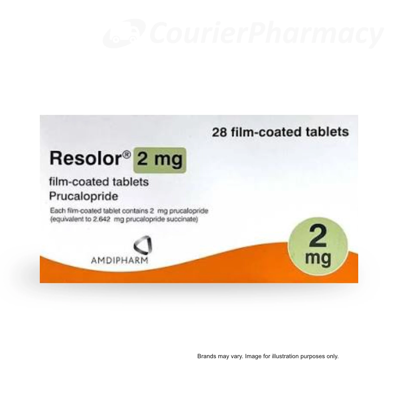 Resolor 1mg and 2mg tablets courierpharmacy.co.uk