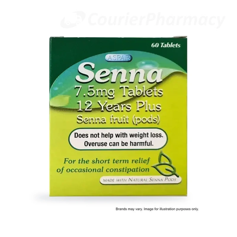 Senna 7.5mg tablets courierpharmacy.co.uk