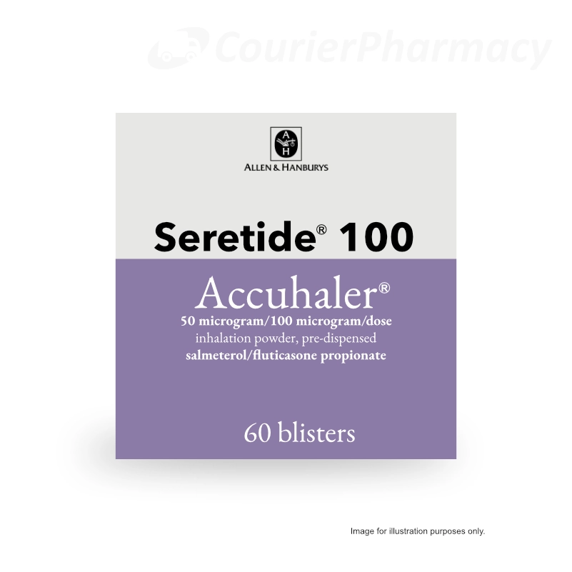 Seretide Accuhaler 100 courierpharmacy.co.uk