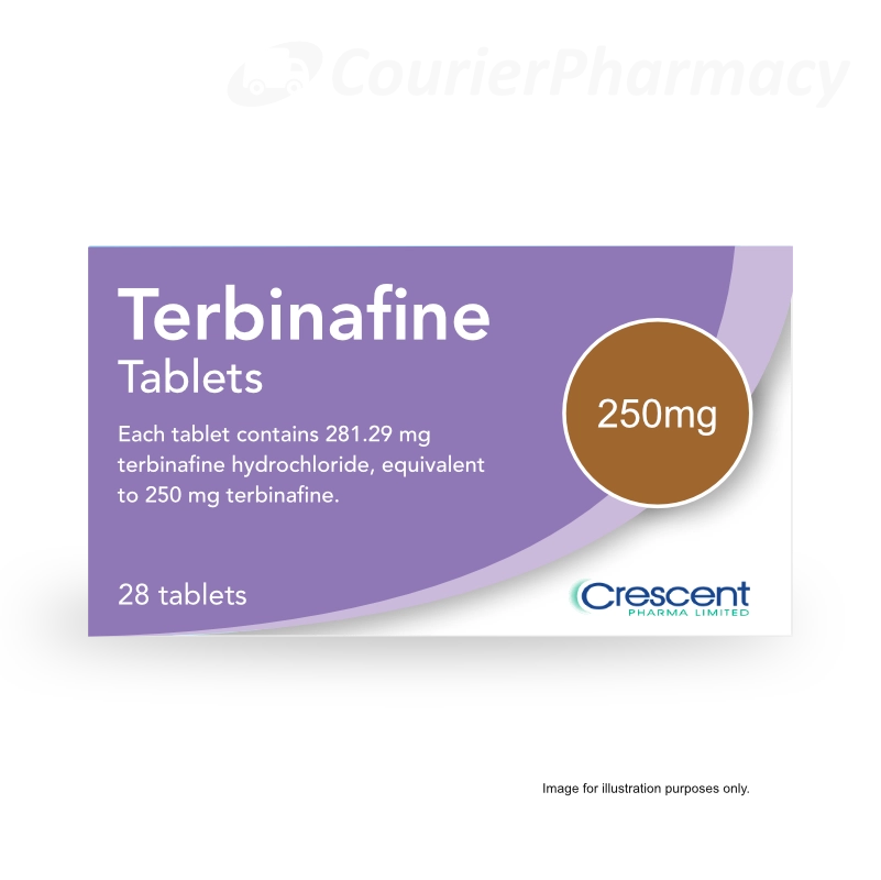 Terbinafine 250mg tablets courierpharmacy.co.uk