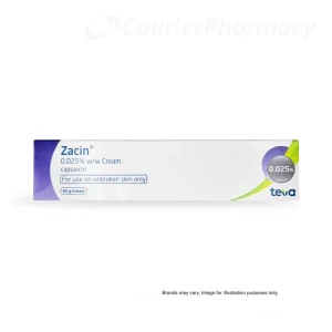 Zacin cream 0.025% courierpharmacy.co.uk