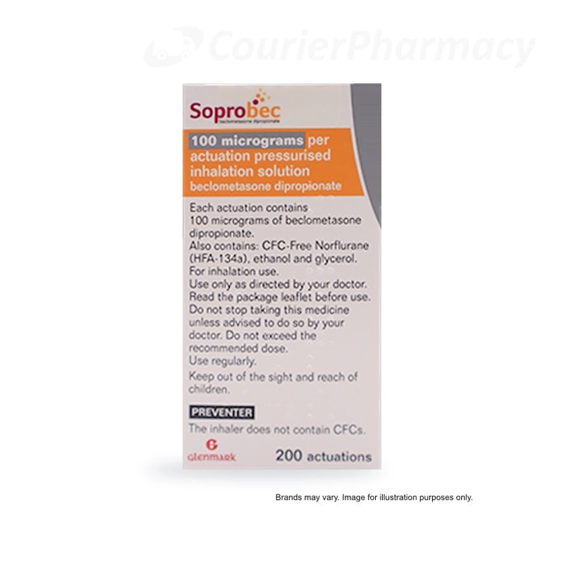 Soprobec 100 inhaler courierpharmacy.co.uk
