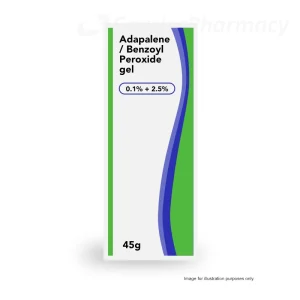 Adapalene (0.1%) Benzoyl Peroxide (2.5%) Gel courierpharmacy.co.uk