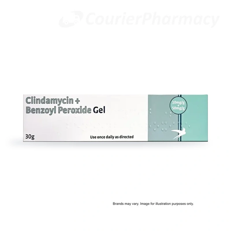 Clindamycin and Benzoyl Peroxide Gel (generic Duac) courierpharmacy.co.uk
