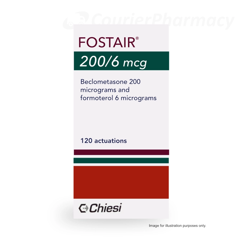 Fostair 200_6 inhaler courierpharmacy.co.uk
