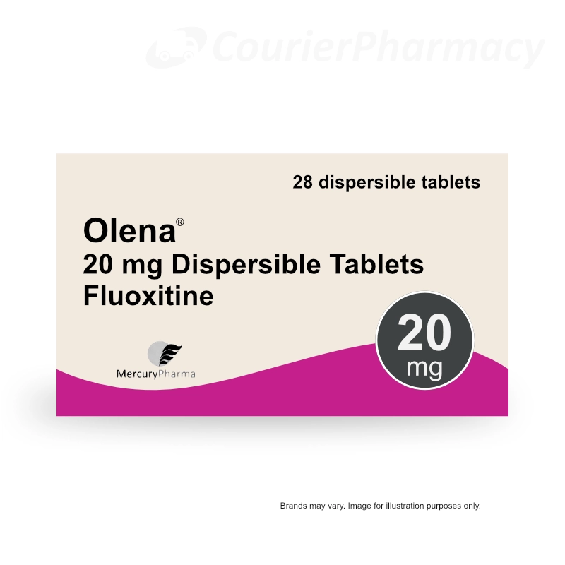 Olena 20mg Orodispersible Tablets (Fluoxetine) courierpharmacy.co.uk