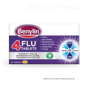 Benylin 4 Flu tablets courierpharmacy.co.uk