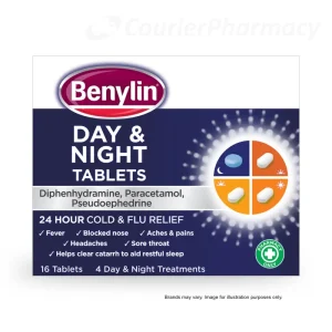 Benylin Day and Night Tablets courierpharmacy.co.uk