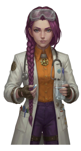 Dr Ada Jex Cori taking a pill courierpharmacy.co.uk