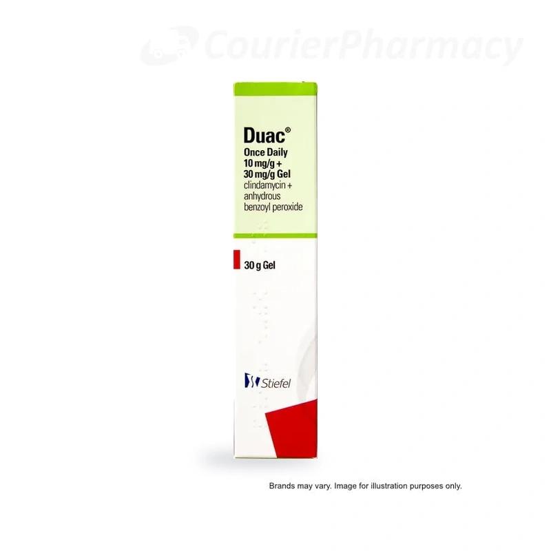 Duac Once Daily 3% Gel courierpharmacy.co.uk
