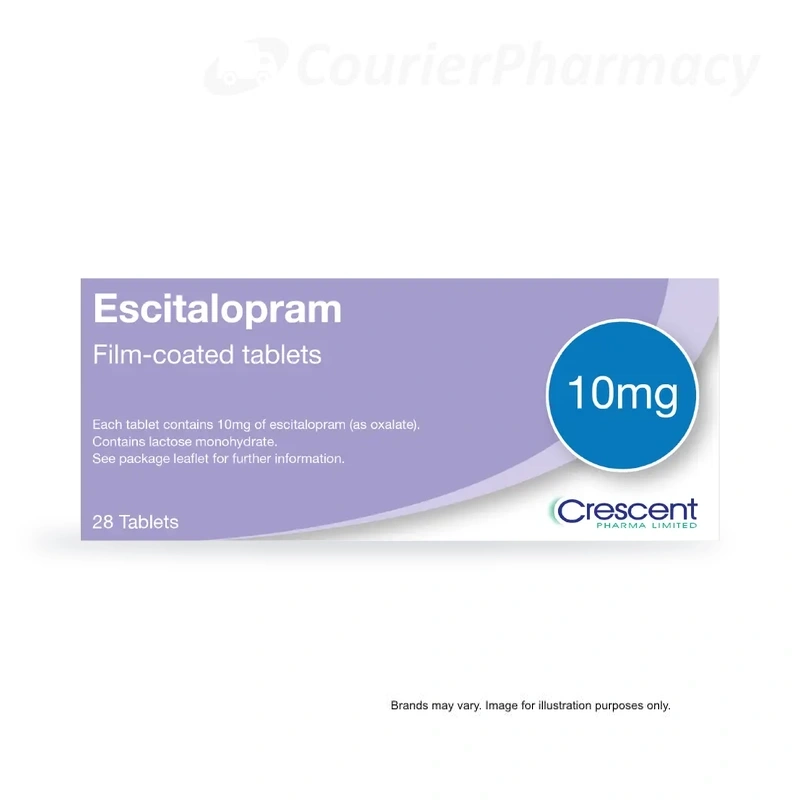 Escitalopram 10mg tablets courierpharmacy.co.uk