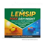 Lemsip Max Day and Night Cold and Flu Relief Capsules courierpharmacy.co.uk