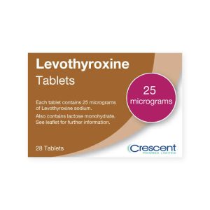 Levothyroxine 25mcg tablets courierpharmacy.co.uk