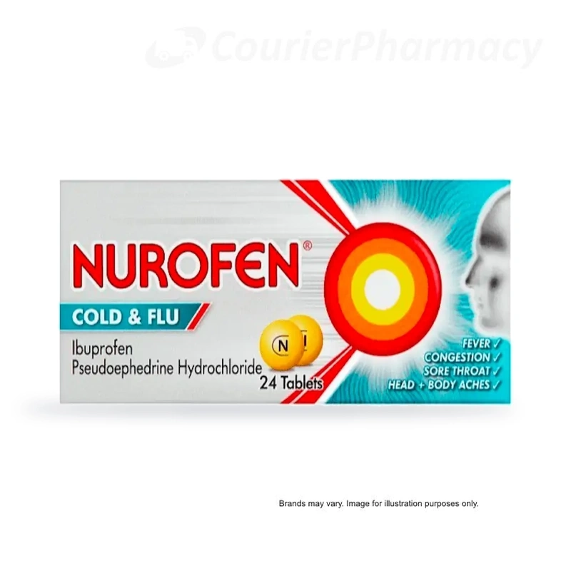 Nurofen Cold and Flu Tablets courierpharmacy.co.uk