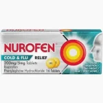Nurofen Cold and Flu Tablets courierpharmacy.co.uk