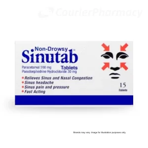 Sinutab Non-Drowsy Tablets courierpharmacy.co.uk