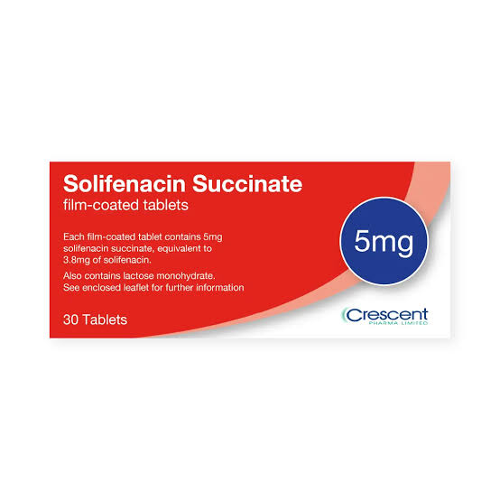 Solfenacin 5mg tablet courierpharmacy.co.uk