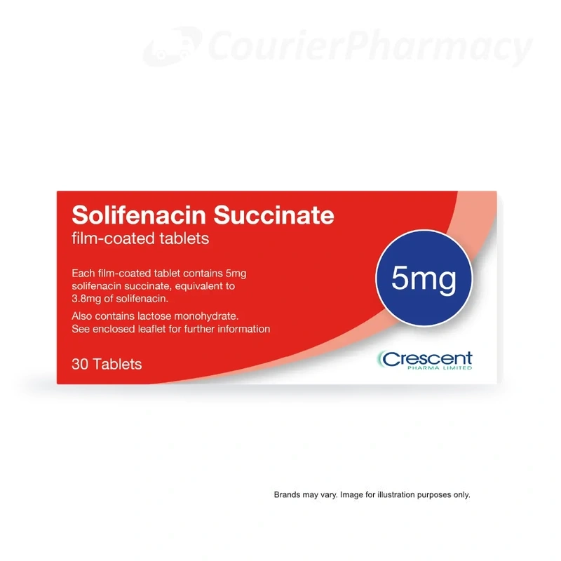 Solfenacin 5mg tablet courierpharmacy.co.uk