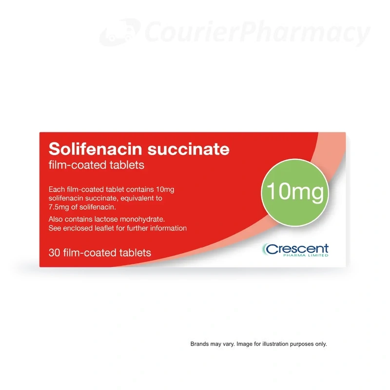 Solifenacin 10mg tablets courierpharmacy.co.uk