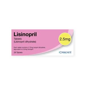 Lisinopril 2.5mg tablets courierpharmacy.co.uk